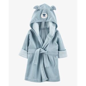 NWT Carter’s Baby Blue Hooded Bear Bath Robe